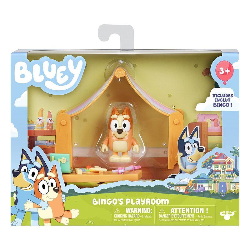 Figurki mini zestaw pokój zabaw bluey blu13017