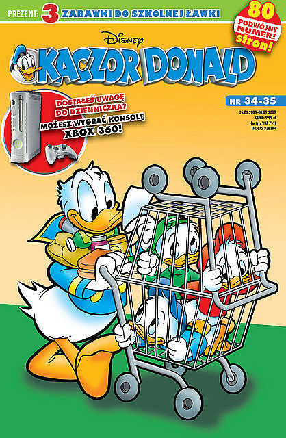 Kaczor Donald - 721 - (34-35/2009)