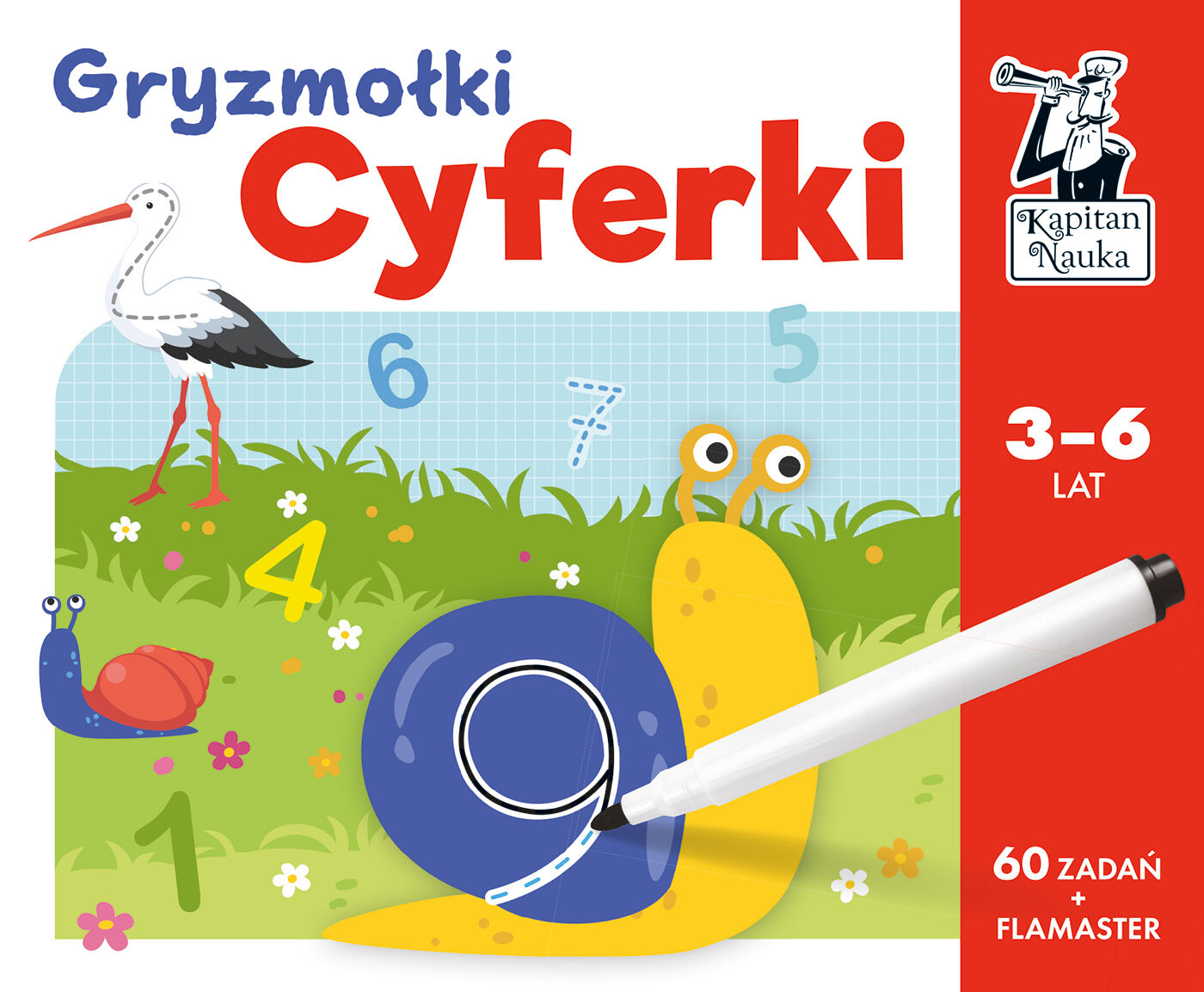 Cyferki. Gryzmołki. Kapitan Nauka