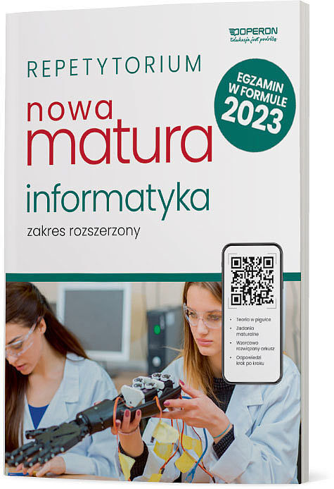 Nowa matura 2023 informatyka repetytorium zakres rozszerzony