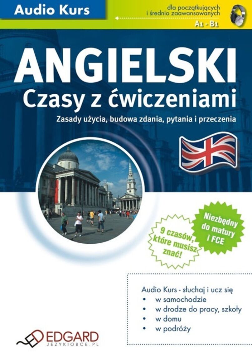 Angielski Czasy z ćwiczeniami (audiobook MP3)