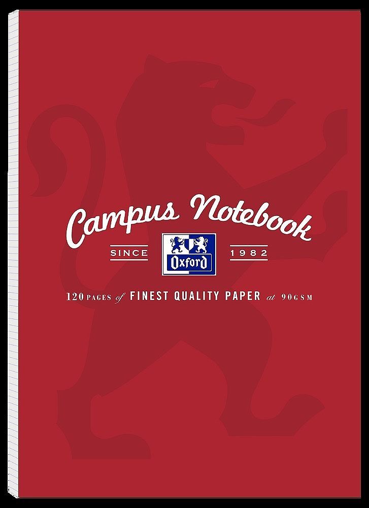 Notatnik oxford campus kle a4 60k 90g kr mix