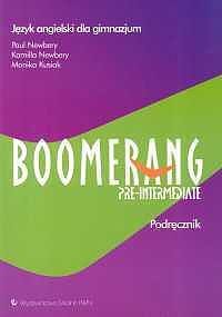 Boomerang Pre - intermediate. Podręcznik. Język angielski