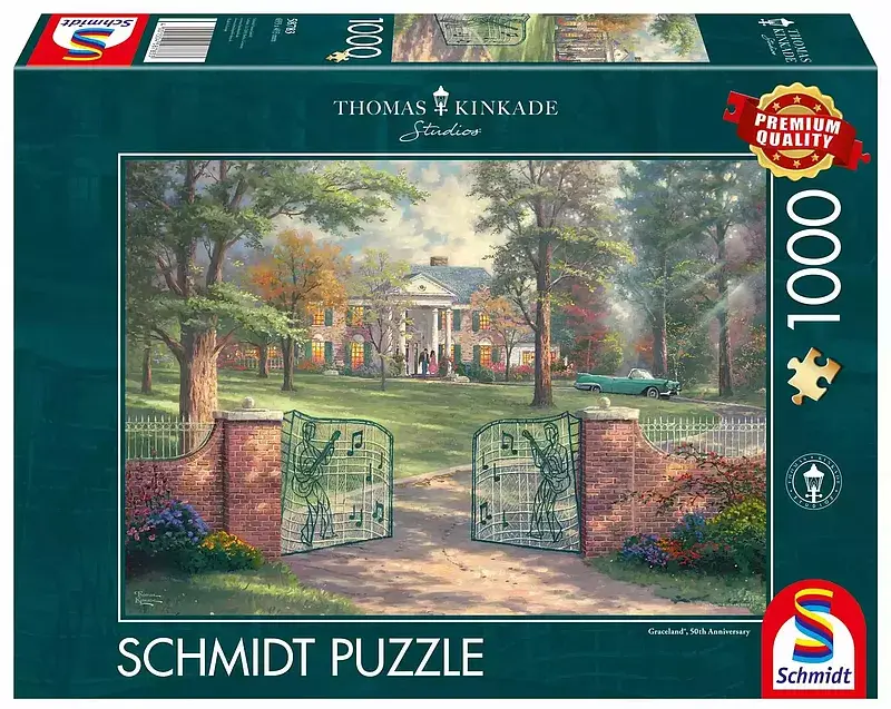 Puzzle 1000 pq t. Kinkade graceland latem 112730