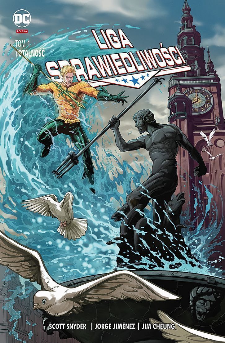Liga Sprawiedliwości - 01 - Totalność (okładka Aquaman Gdańsk)