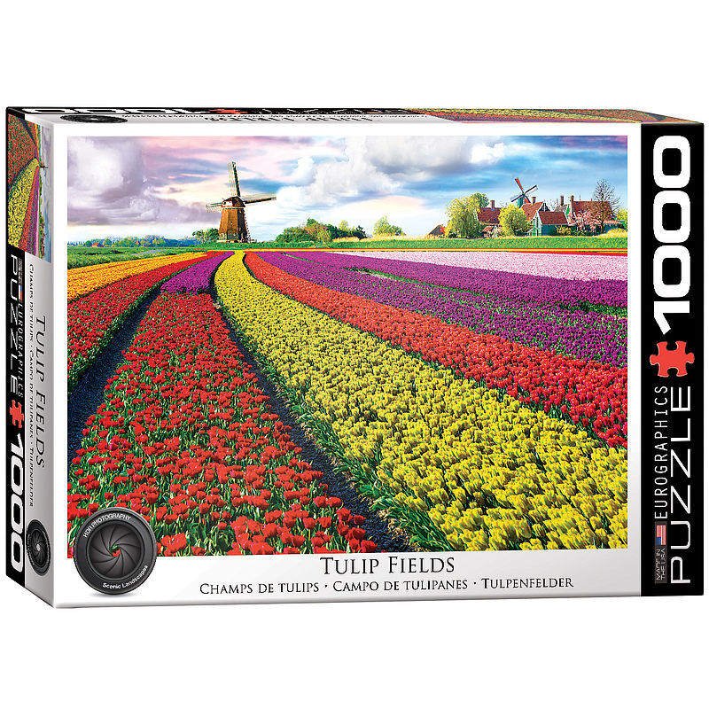 Puzzle 1000 pola tulipanów w holandii 6000-5326