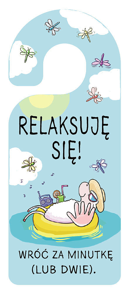 Zawieszka na klamkę relaks