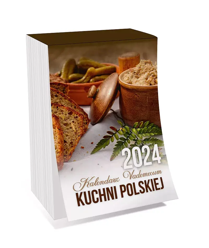 Kalendarz 2024 vademecum kuchni polskiej zdzierak