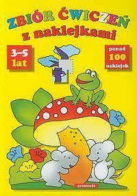 Zbiór ćwiczeń z naklejkami 3-5 lat