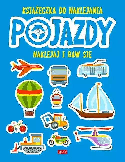 Pojazdy. Książeczka do naklejania.