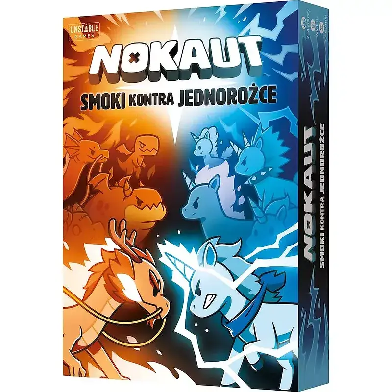 Gra nokaut smoki kontra jednorożce