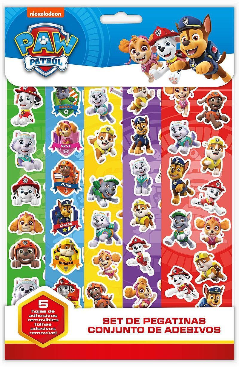 Naklejki paw patrol 58 sztuk pw19757
