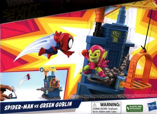 Zestaw Stunt Squad Marvel Spider Man
