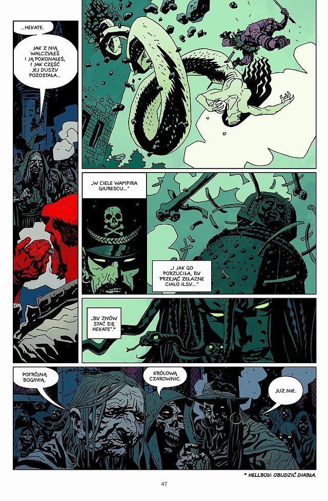 Hellboy - 10 - Zew Ciemności