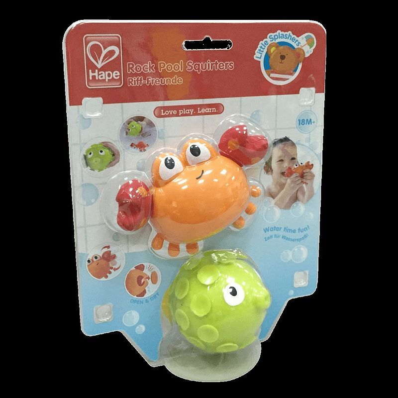 Kamienny staw tryskające zwierzaczki hape e0208