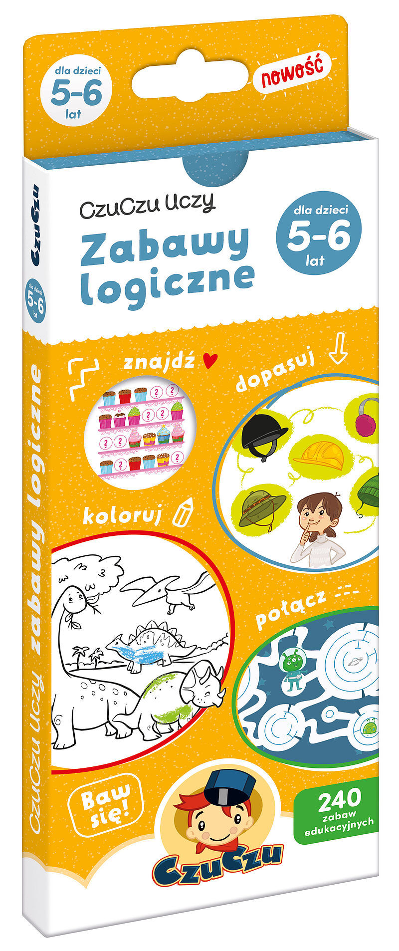 Zabawy logiczne 5-6 lat czuczu