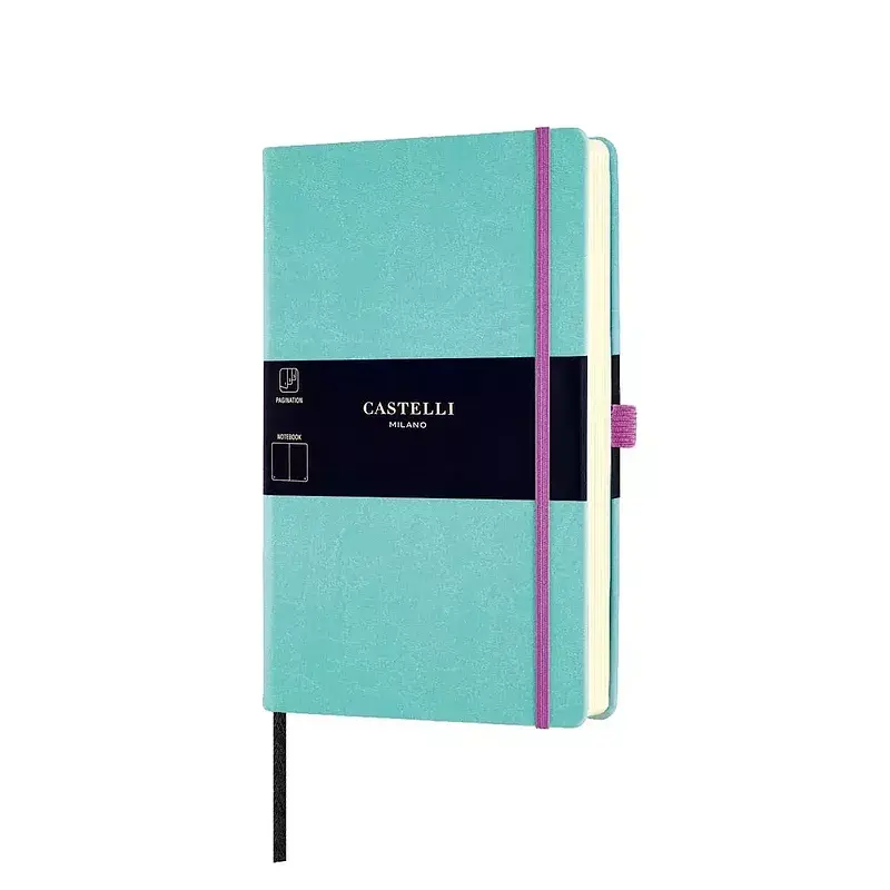 Notatnik castelli aquarela jade 13x21 linia