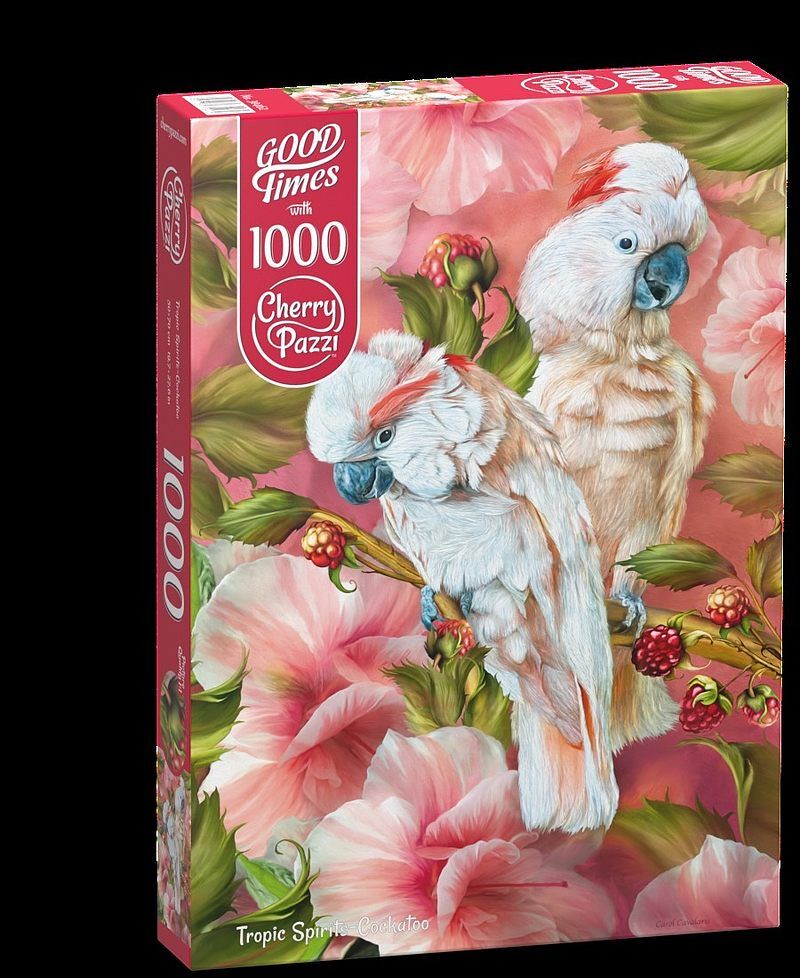 Puzzle 1000 cherry pazzi tropic spirits-cockatoo