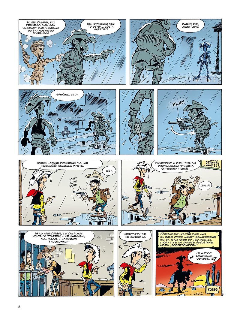 Lucky Luke. Kid Lucky - 02 - Niebezpieczne lasso