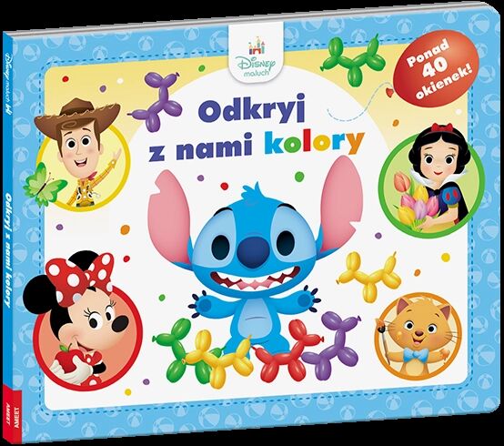 Disney Maluch Odkryj z nami kolory OK-9203