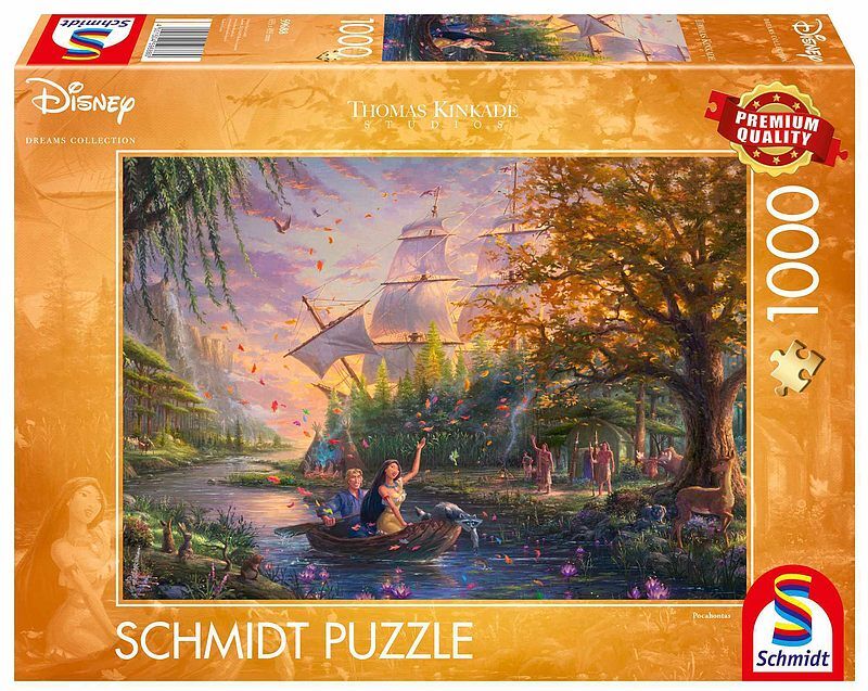 Puzzle 1000 pq pocahontas t. Kinkade 109994