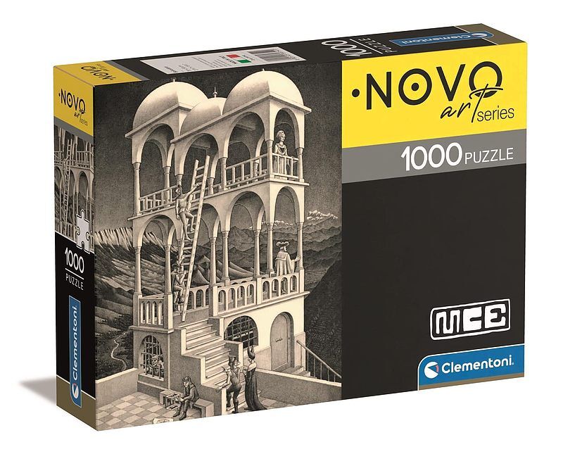 Puzzle 1000 compact art collection m. C. Escher belvedere 39754
