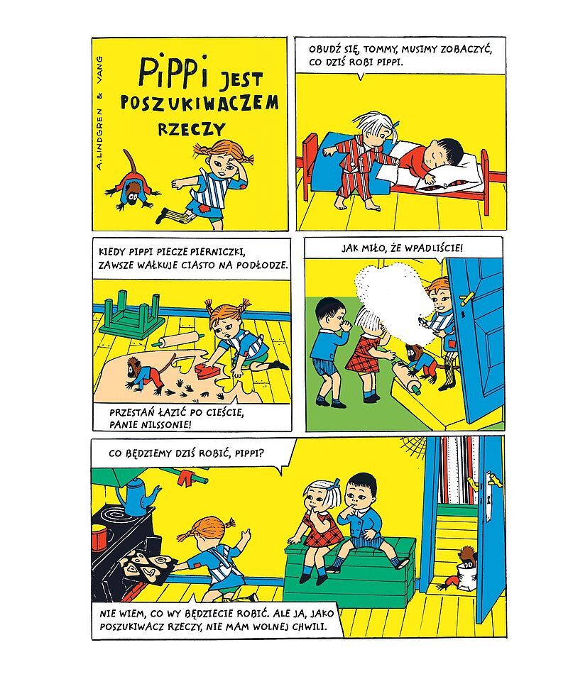 Pippi - 1 - Pippi się wprowadza i inne komiksy