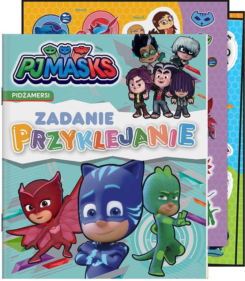 Pidżamersi. Zadanie Przyklejanie