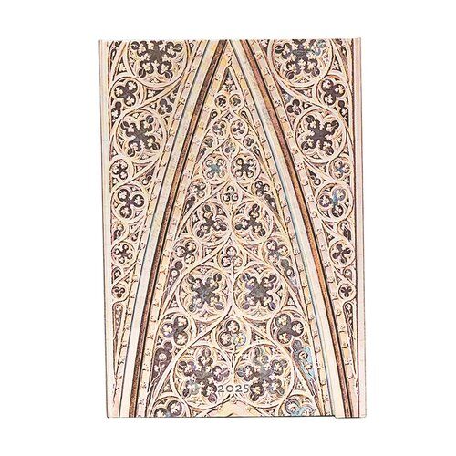 Kalendarz Paperblanks 2025 Vault of the Milan Cathedral Mini tygodniowy HOR