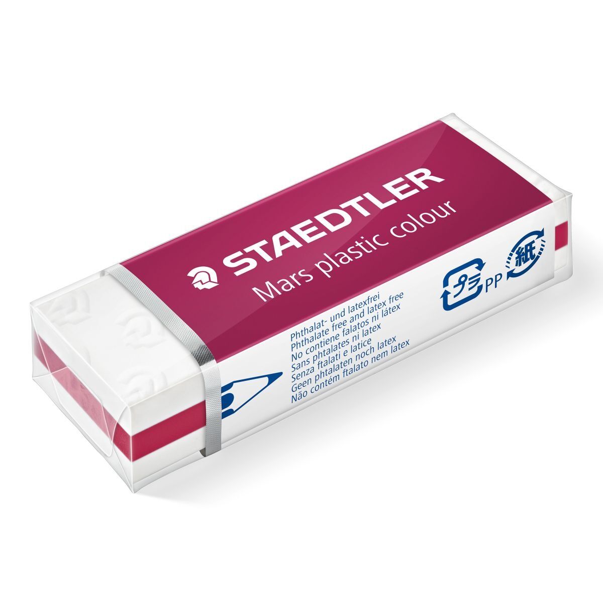 Paczka Gumka techniczna Mars Plastic różowa Staedtler 20 szt.