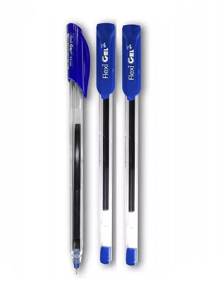 Długopis żelowy flexi gel penmate niebieski 3 szt