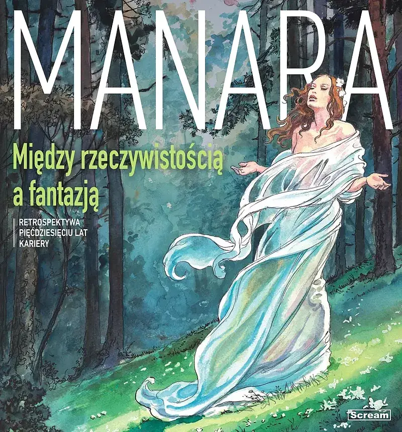 MANARA - Między rzeczywistością a fantazją - limitowany artbook z okazji 50-lecia kariery artystycznej twórcy