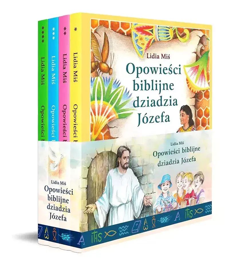 Pakiet opowieści biblijne dziadzia józefa tomy 1-4
