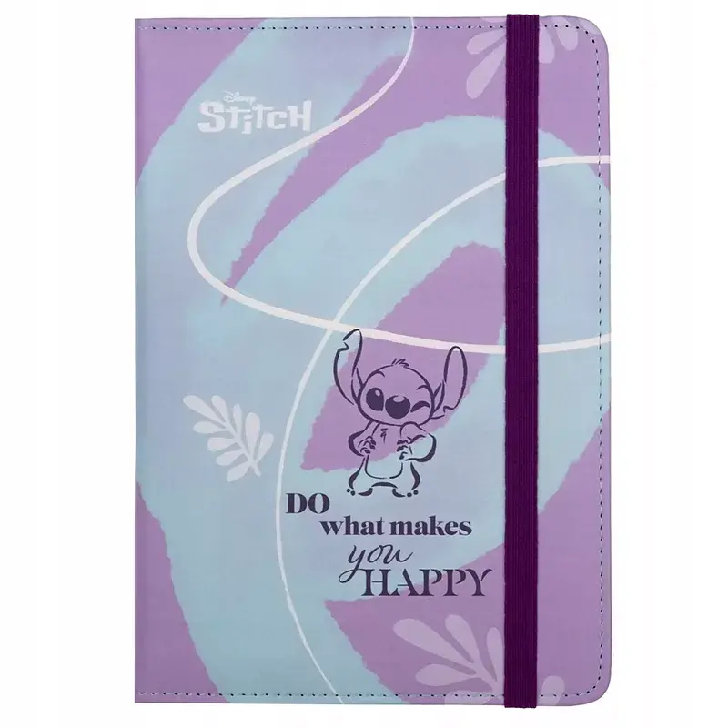 Notes a5 80 k. Linia z gumką disney fashion stitch wzór 3