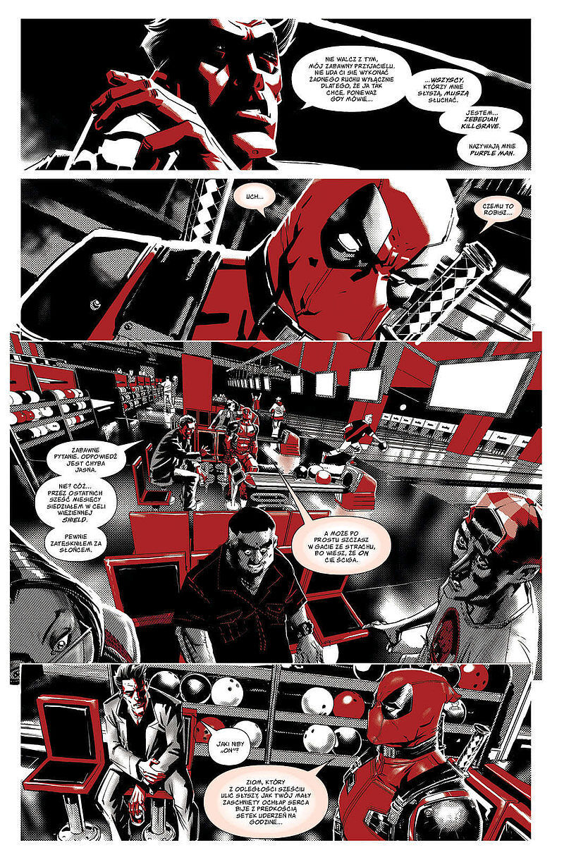 Deadpool - Czerń, biel i krew