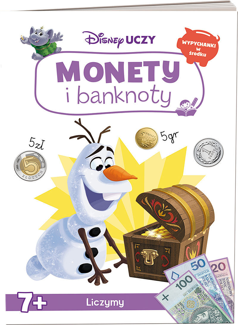 Disney uczy kraina lodu monety i banknoty upz-9302