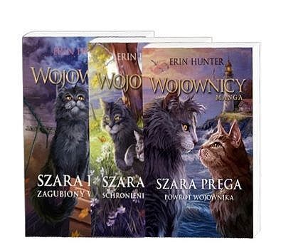 Pakiet: Szara Pręga. Cykl Wojownicy. Manga. Tom 1-3