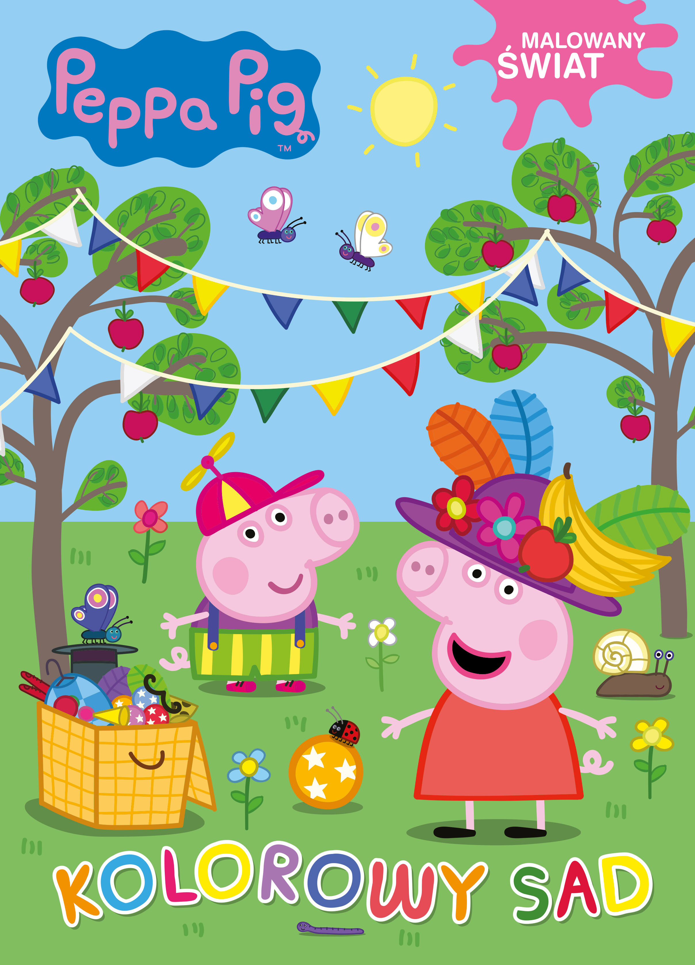 Peppa Pig Malowany świat Kolorowy sad