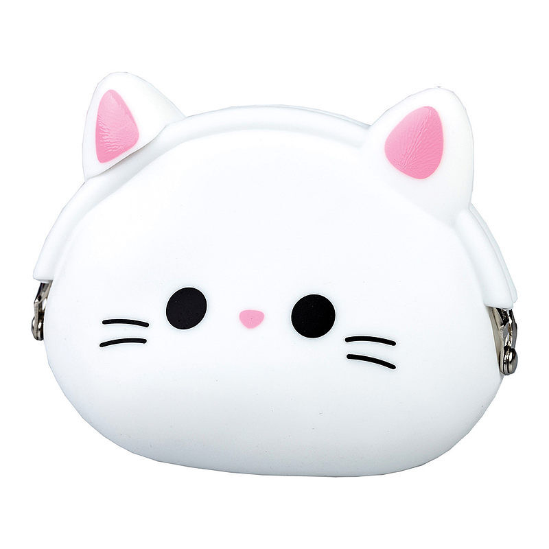 Portfelik silikonowy white cat 89716 centrum