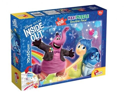 Maxi Puzzle Dwustronne W głowie się nie mieści 108