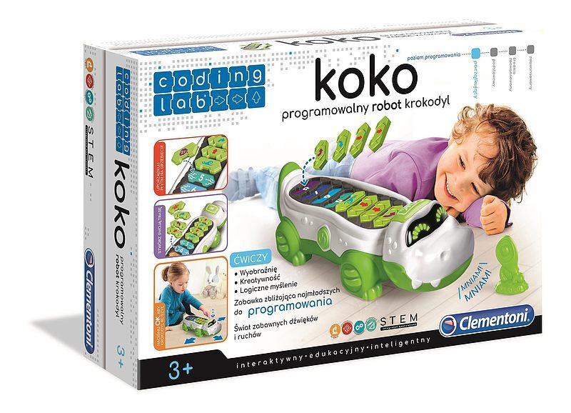 Koko programowalny robot krokodyl 50108
