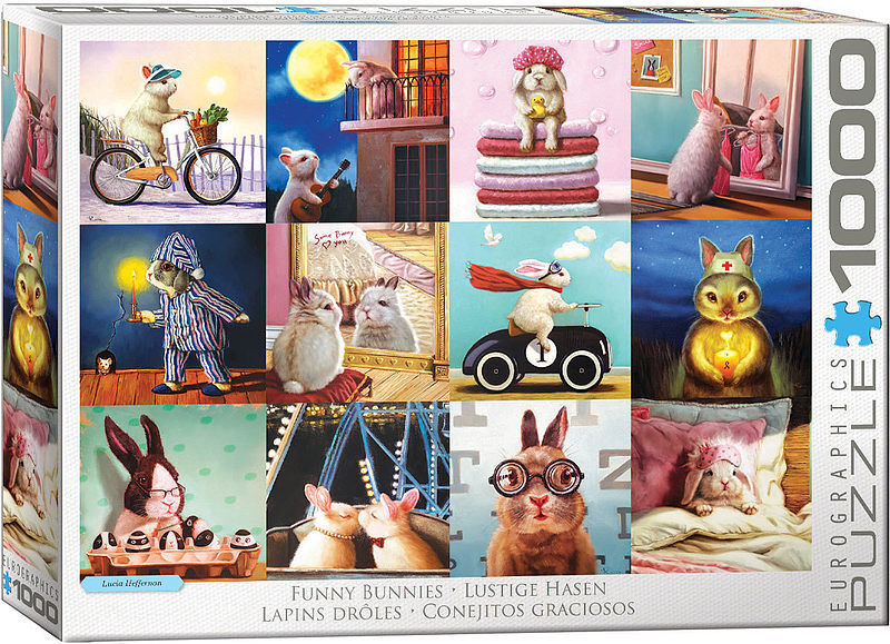 Puzzle 1000 funny bunnies 6000-5693