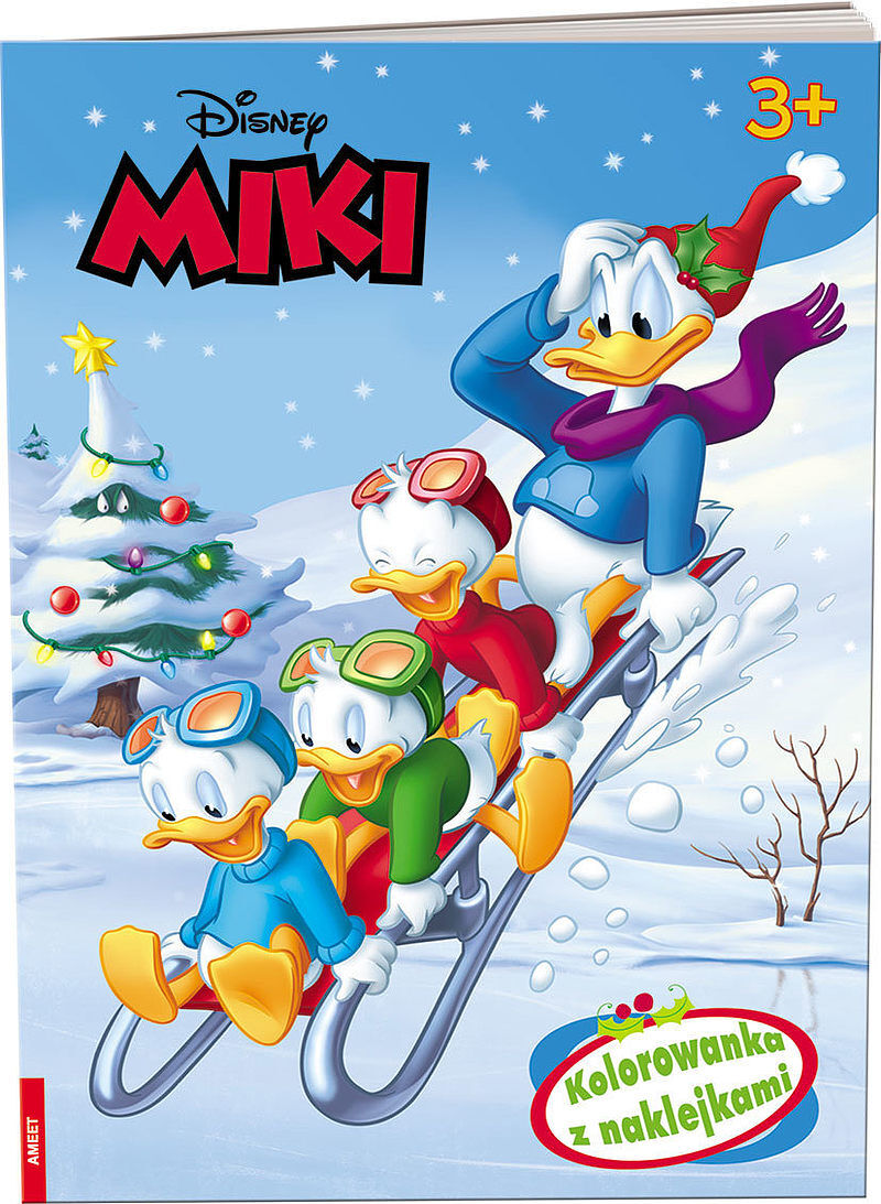 Miki kolorowanka z naklejkami na-9121