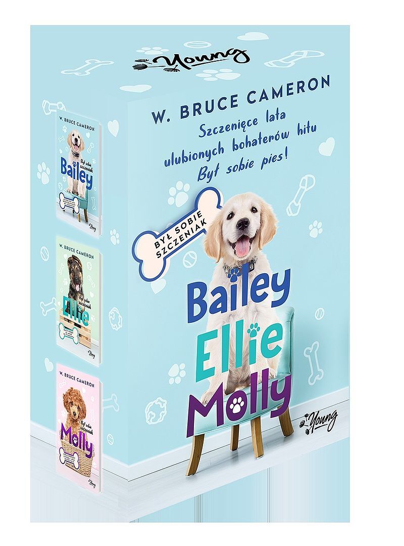 Pakiet: Był sobie szczeniak. Bailey, Ellie, Molly