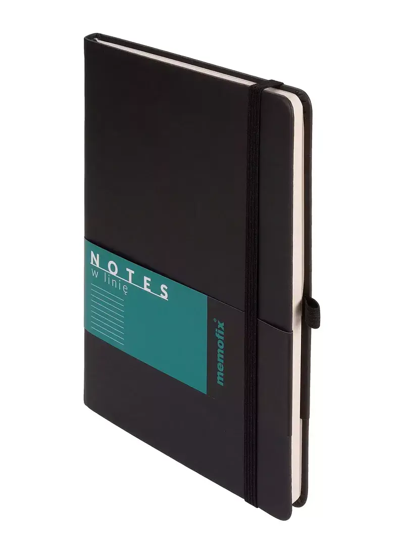 Memofix A5 notes linia czarny