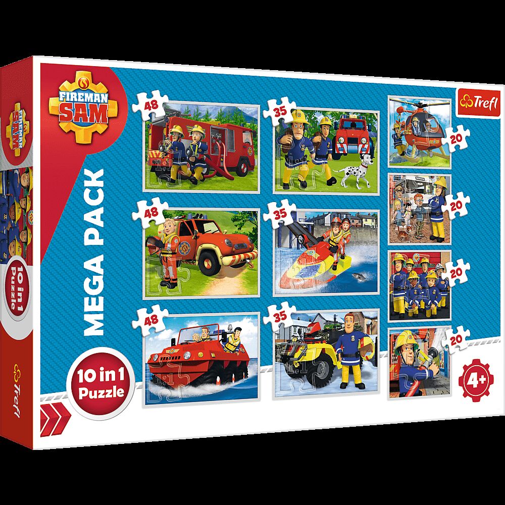 Puzzle 10w1 (20,35,48) Ekipa ratunkowa Strażak Sam 90356