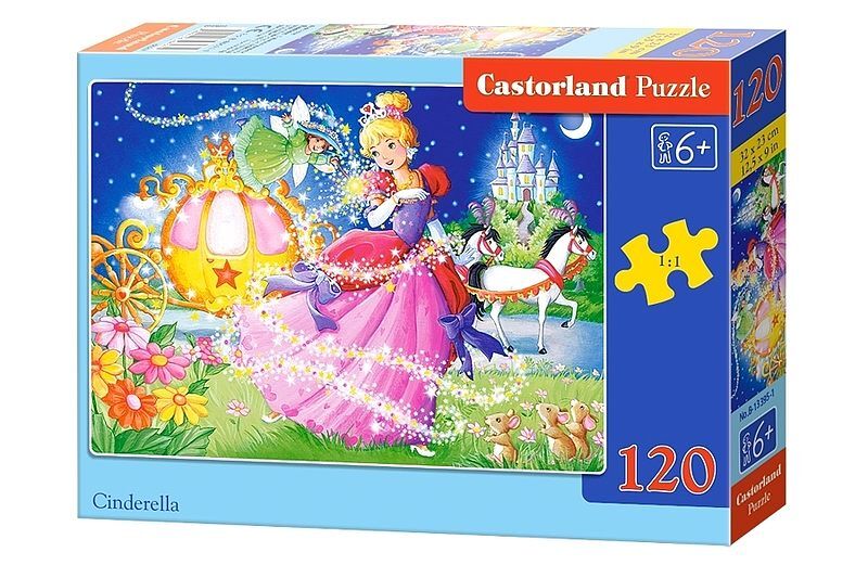 Puzzle 120 kopciuszek