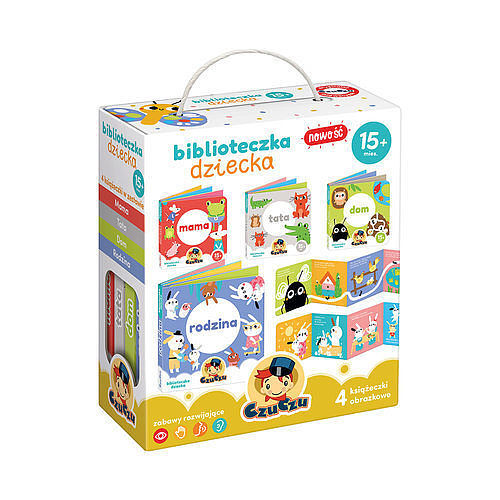 CzuCzu Biblioteczka Dziecka 15 mies. +