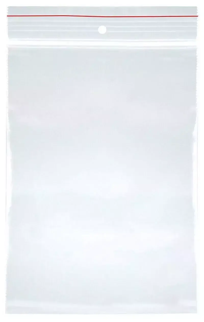 Torebka strunowa office products 140x150mm 100szt. Transparentna