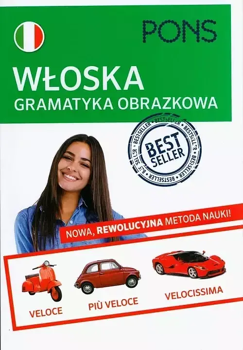 Włoska gramatyka obrazkowa PONS Poziom A1-B2